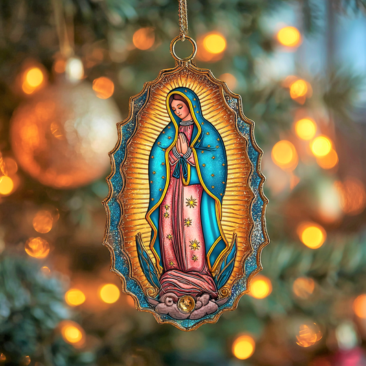 Blessed Guadalupe Mica Ornament NCU0NL42