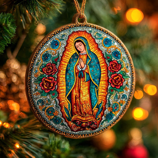 Blessings of Guadalupe Mica Ornament NCU0NL173