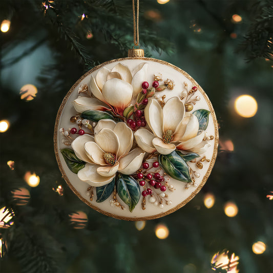 Bloom Of Winter Mica Ornament NCU0DH108