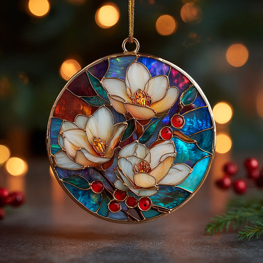 Bloom of Dawn Mica Ornament NCU0DH113