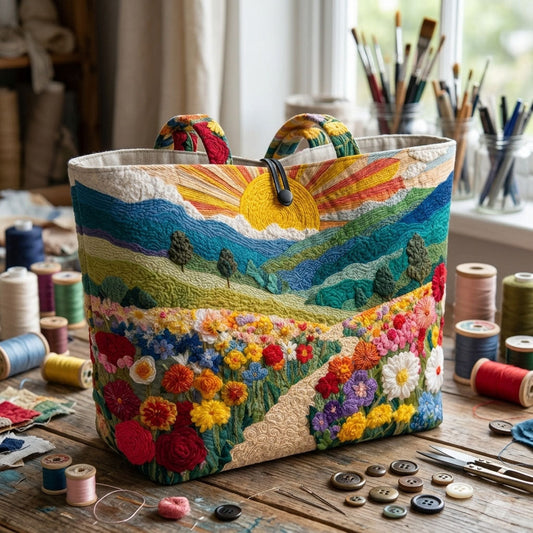 Color Valley Quilted Classic Tote Bag SN0DK045