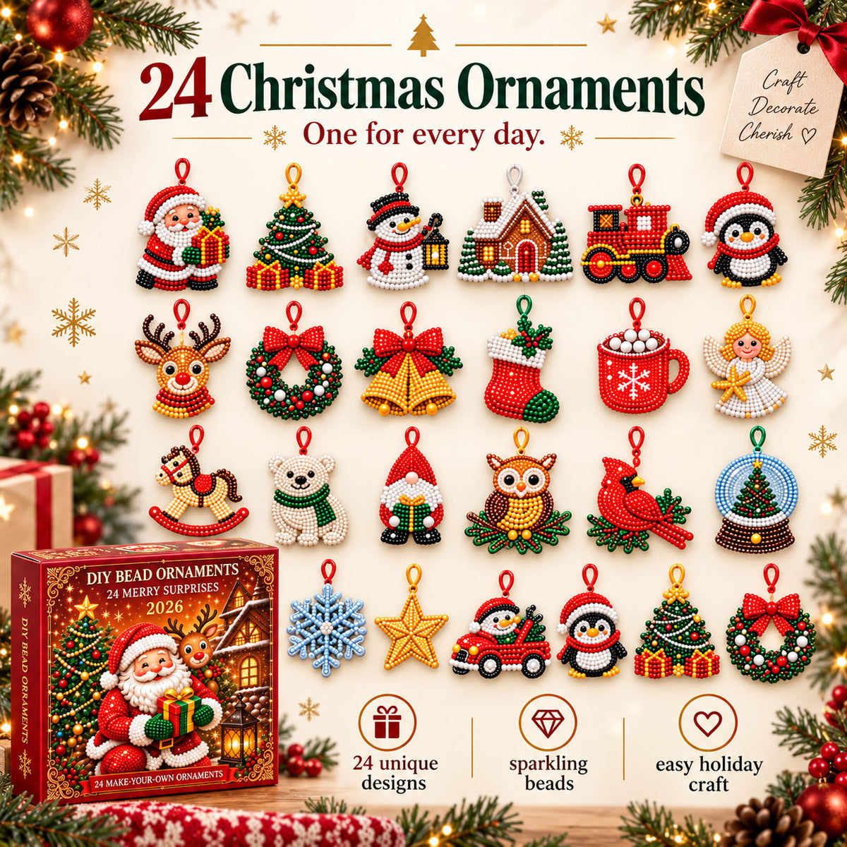 CHRISTMAS KICKOFF 40% OFF - Christmas Diamond Painting Advent Calendar ...
