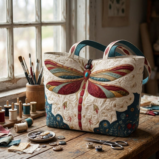 Drift Wings Quilted Classic Tote Bag SN0DK040