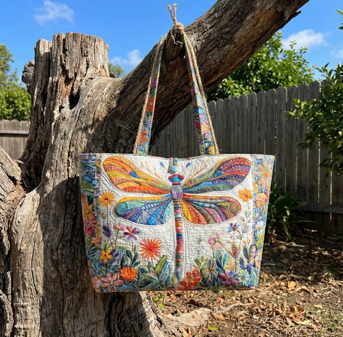 Flutter Stitch Quilted Classic Tote Bag SN0DK017