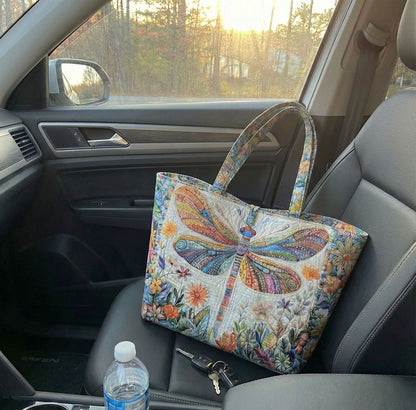 Flutter Stitch Quilted Classic Tote Bag SN0DK017