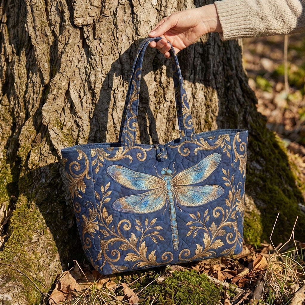 Garden Drift Quilted Classic Tote Bag SN0DK019