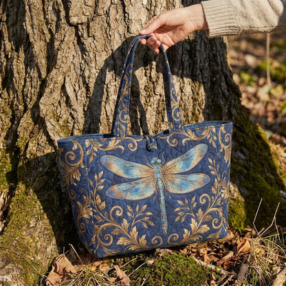 Garden Drift Quilted Classic Tote Bag SN0DK019