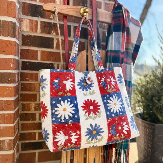 Liberty Bloom Quilted Classic Tote Bag SN0PT014