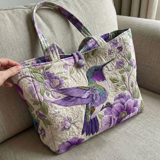 Spring Flight Quilted Classic Tote Bag SN0NT014