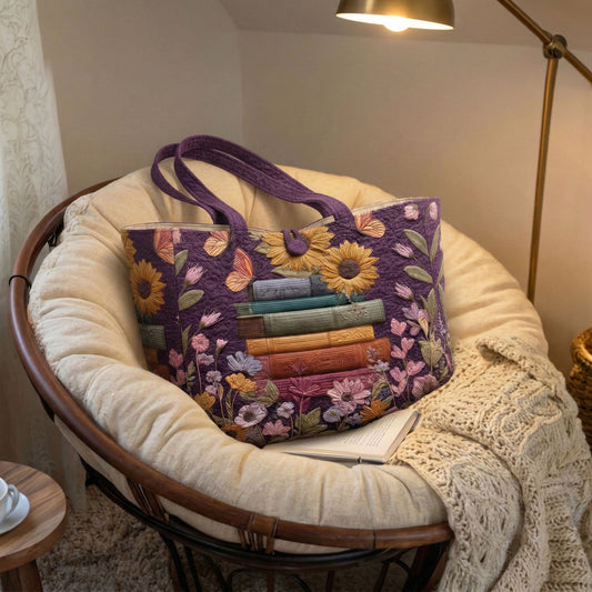 Sunflower Stories Quilted Classic Tote Bag SN0NT034