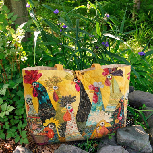 Sunny Farm Parade Quilted Classic Tote Bag SN0PT027