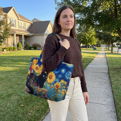 The Celestial Garden Quilted Classic Tote Bag SN0PT042