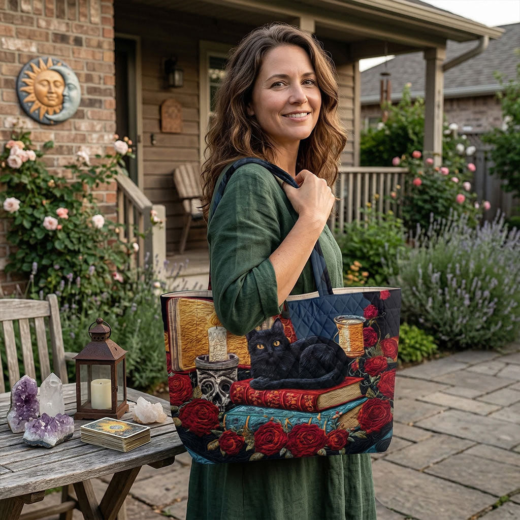 The Mystic Manor Quilted Classic Tote Bag SN0PT043