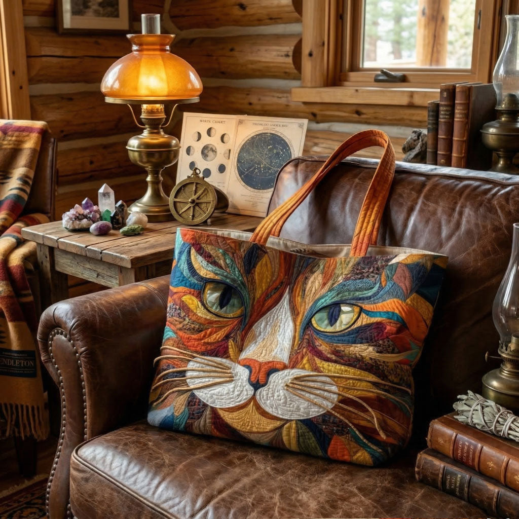 The Prism Paws Quilted Classic Tote Bag SN0PT044