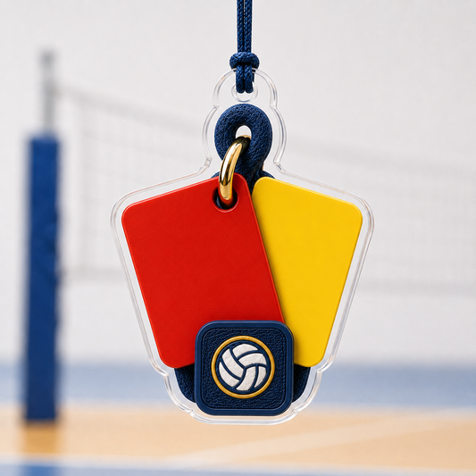 Volleyball Champion Medal Mica Ornament NCU0HA066