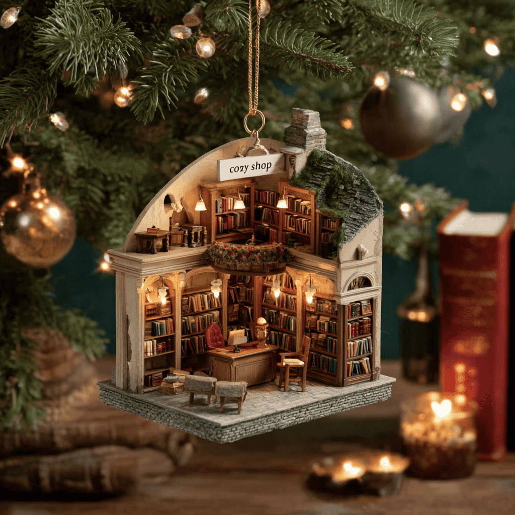 Cozy Tome Mica Ornament NCU0NL53
