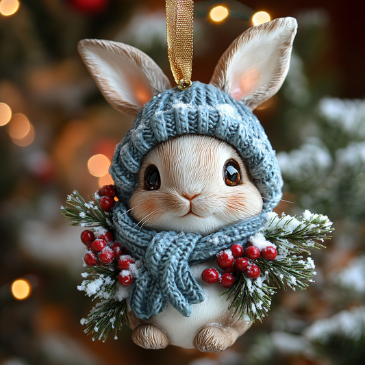 Bunny Cutie Bunny Mica Ornament NCU0DH049